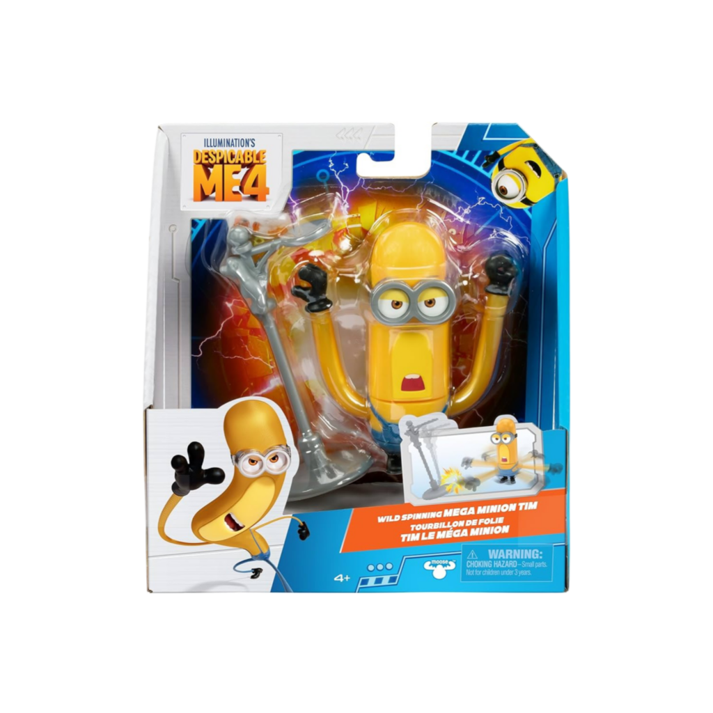 Despicable Me 4 Mg  Minions 4 Inch Action  Figure - Tim