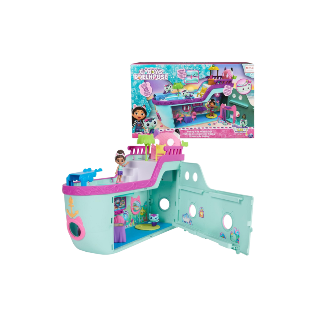 Spin Master Gabby'S Dollhouse Cat Friend Cruise Ship