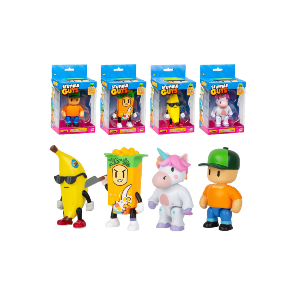 Stumble Guys Action Fig 4.5" 1-Pk Assorted