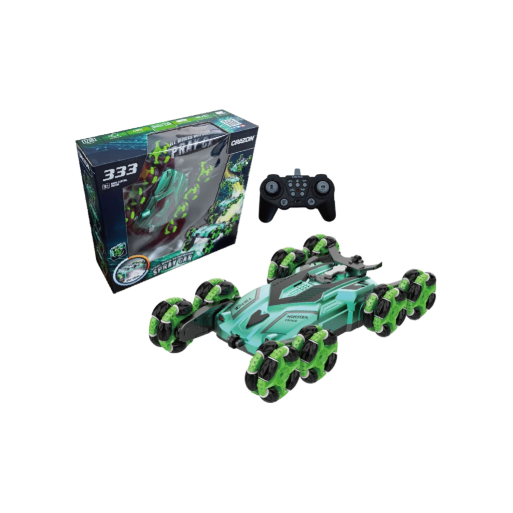 Crazon 2.4G Rc Eight-Wheels Drift Car With Smoking