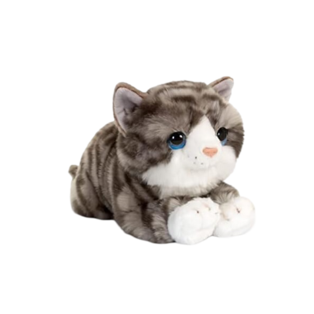 Keel Toys 32Cm Signature Cuddle Kitten - Grey
