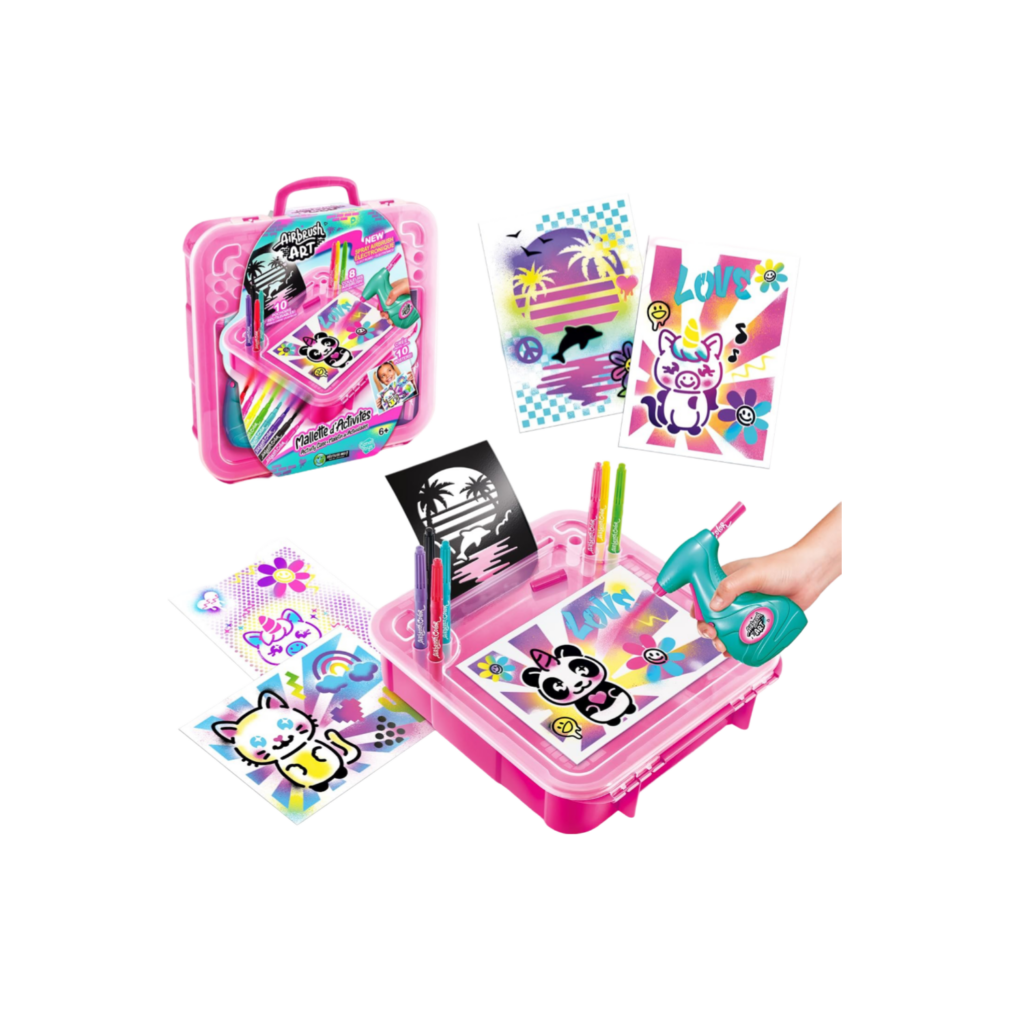Canal Toys Airbrush Art Activity Case