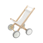 Viga Doll Stroller - Grey