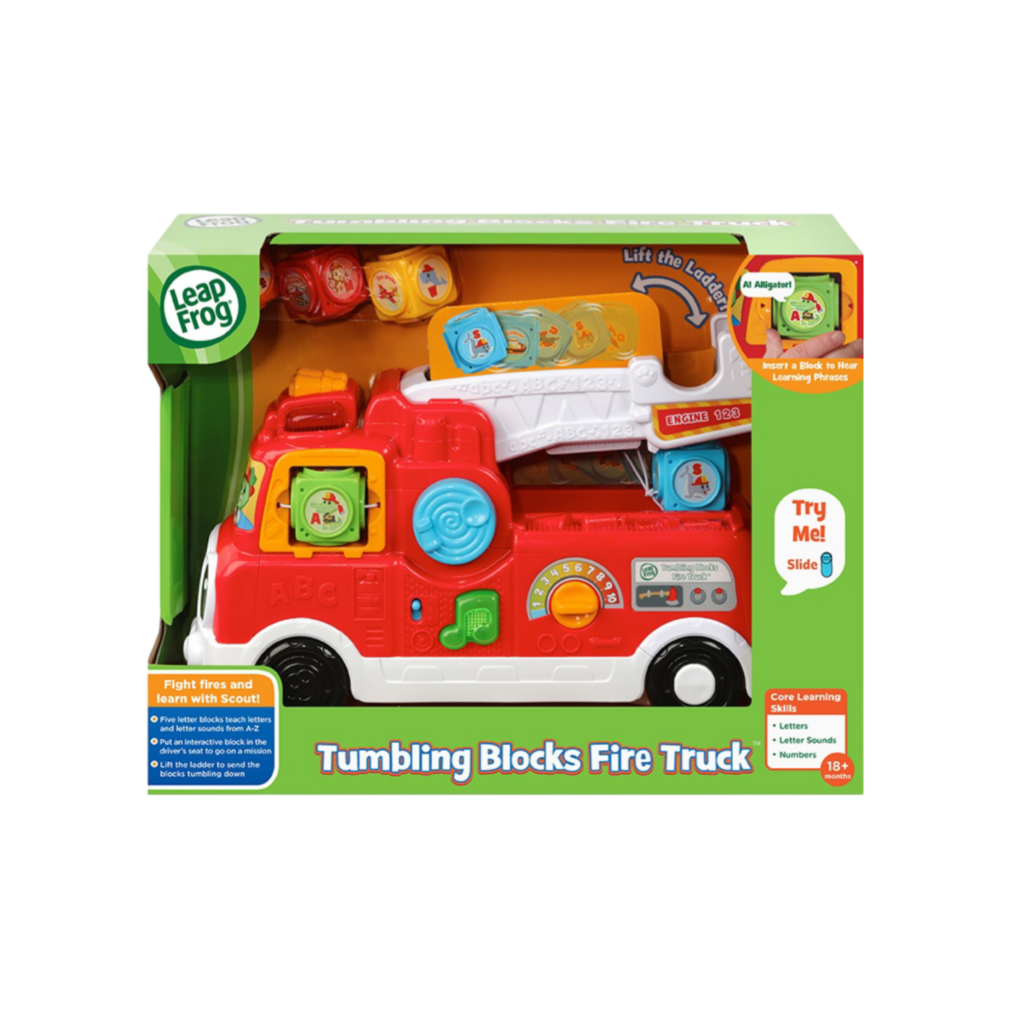Leap Frog Tumbling Blocks Fire Engine