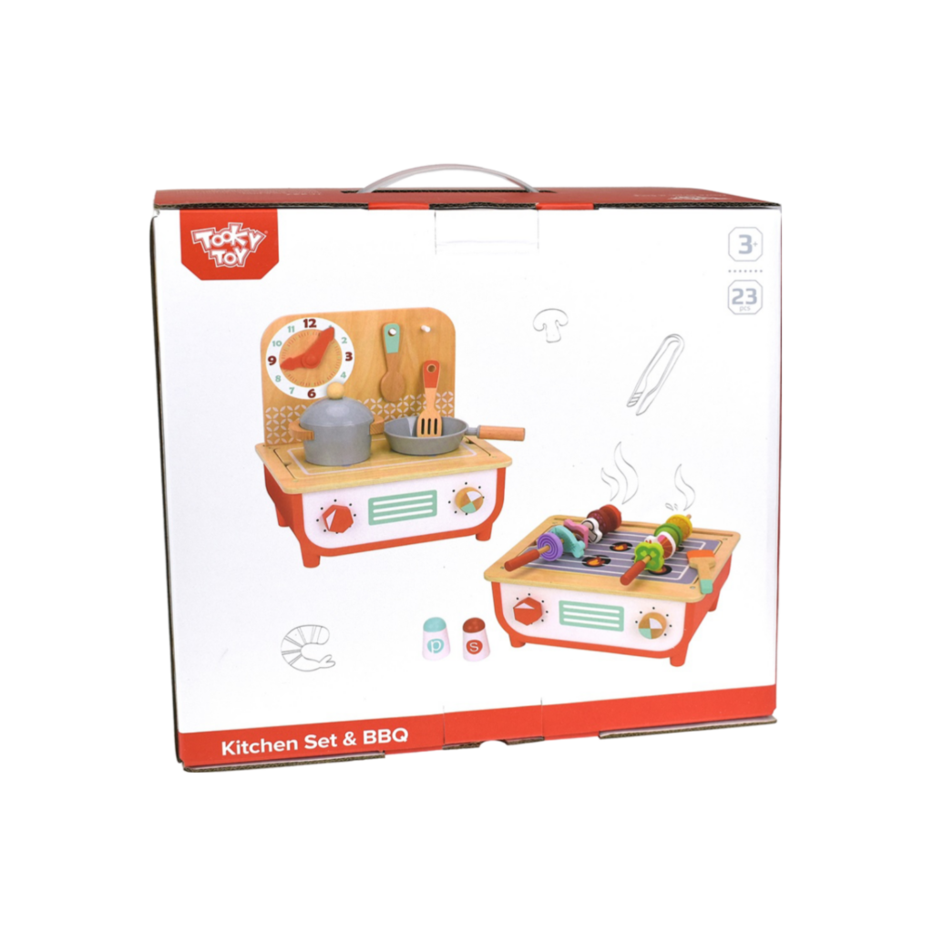 Tooky Toy Kitchen Set & Bbq