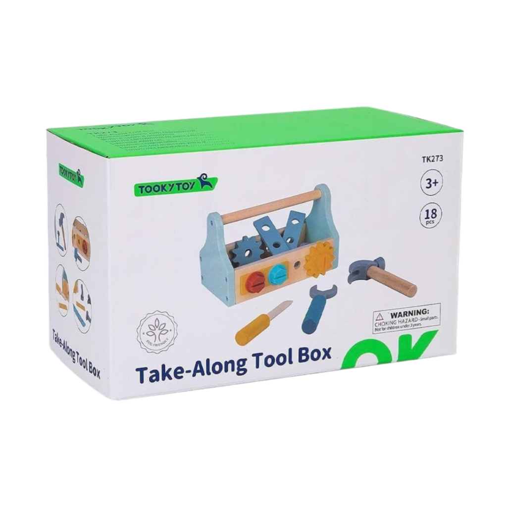 Tooky Toy Take-Along Tool Box