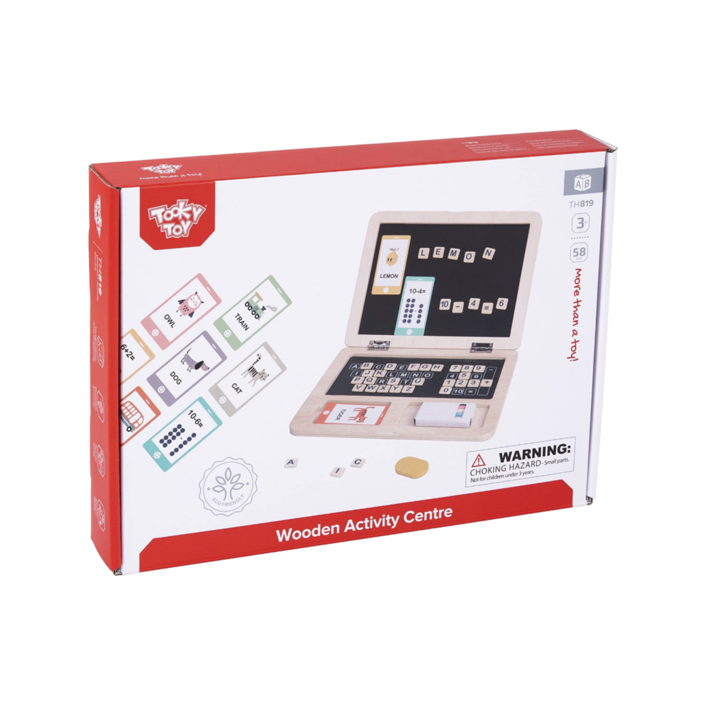 Tooky Toy Wooden Activity Centre