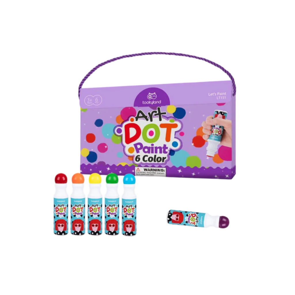 Tooky Toy Dot Paint - 6 Color