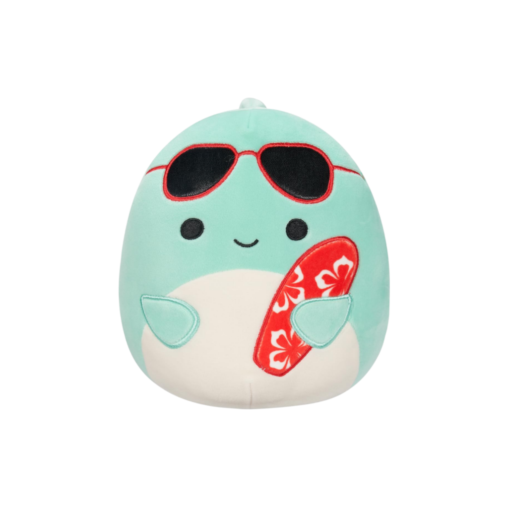 Squishmallows 7.5"  Little Plush Perry - Teal Dolphin