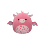 Squishmallows 12" Medium Plush Aegi - Pink Dragon With Sakura Flower Belly