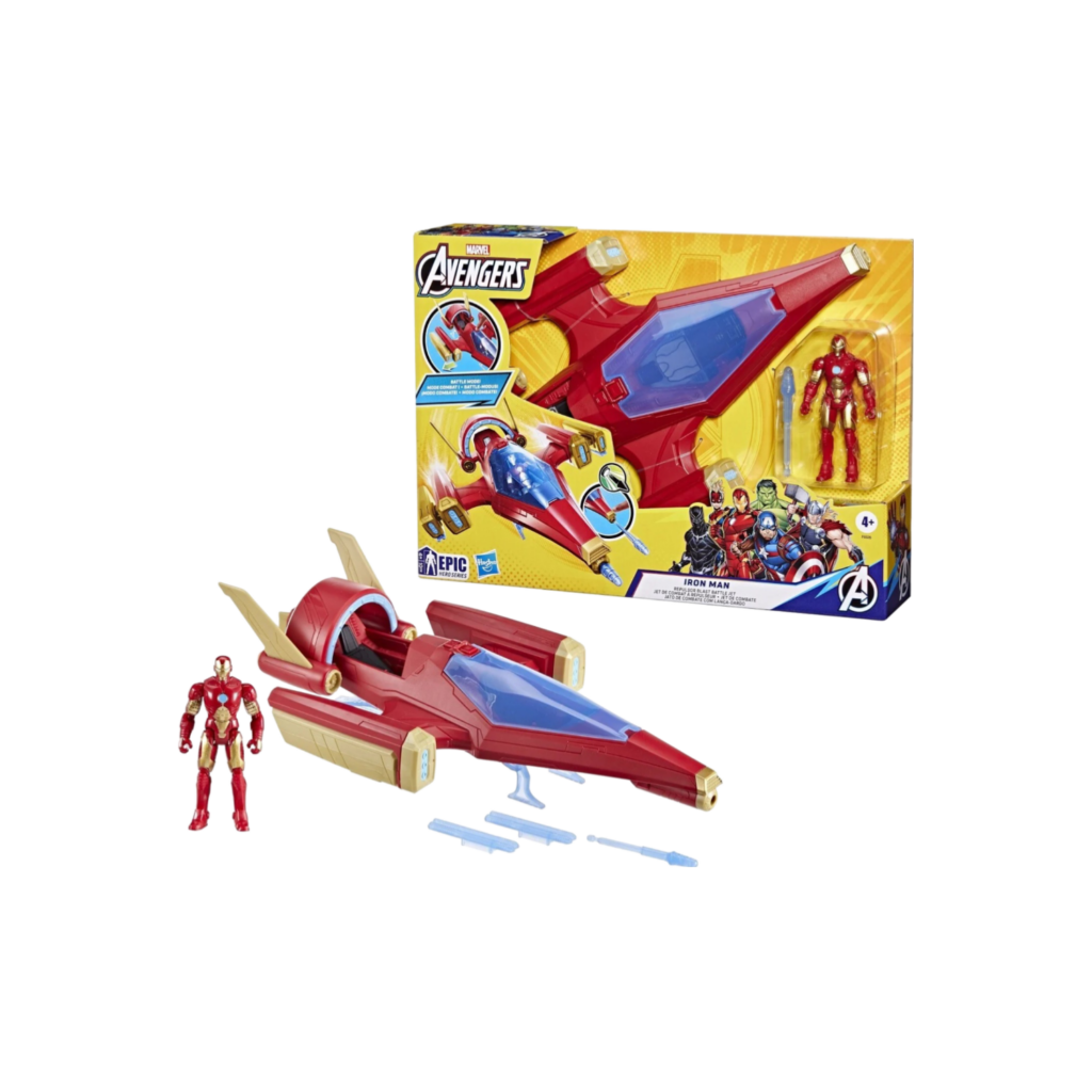 Hasbro Avengers Iron Man Repulsor Blast Battle Jet
