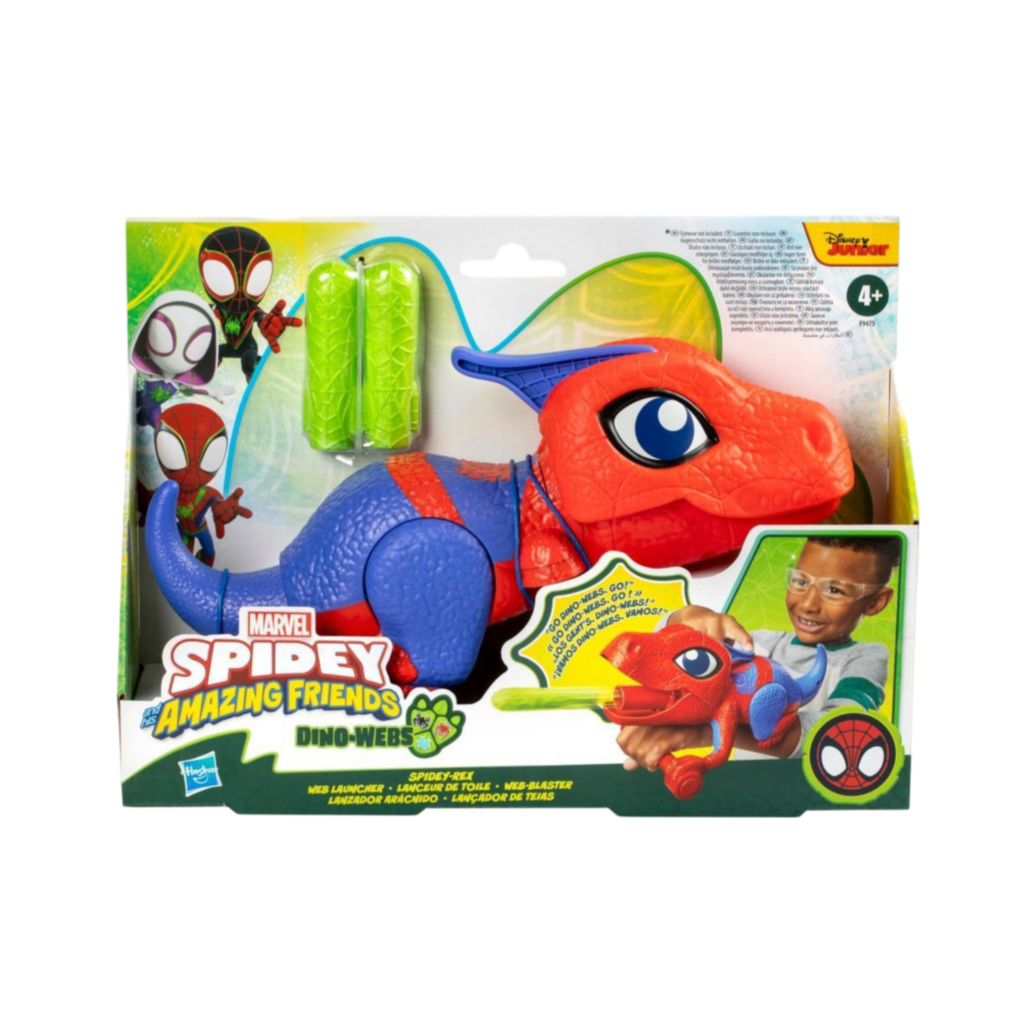 Hasbro Spidey & Amazing Friends Dino Spidey Web Launcher