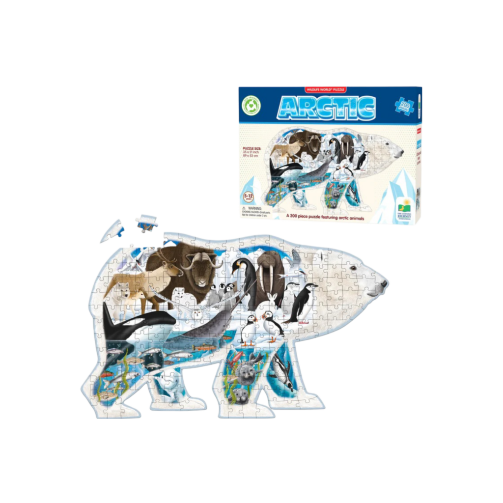The Learning Journey Wildlife World - Artic Puzzle (200Pcs)