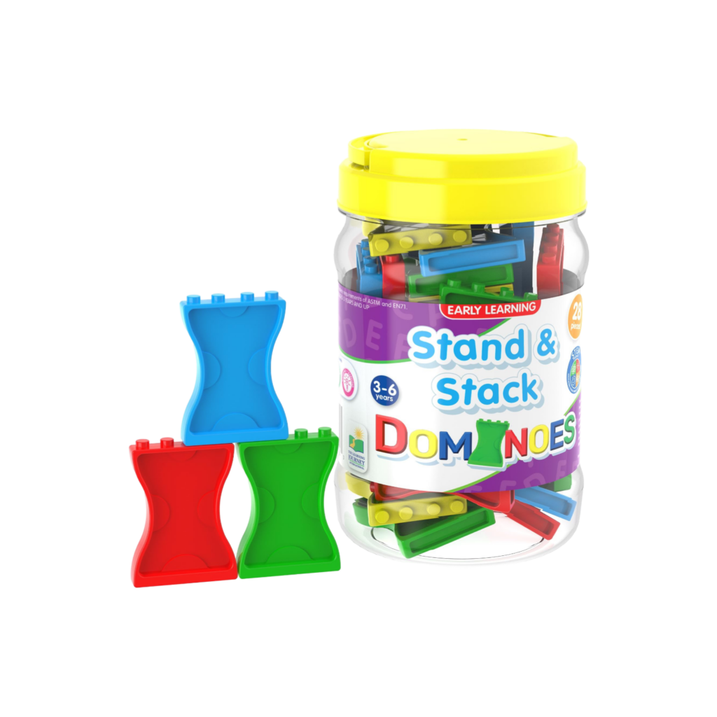 The Learning Journey Stand & Stack Dominoes