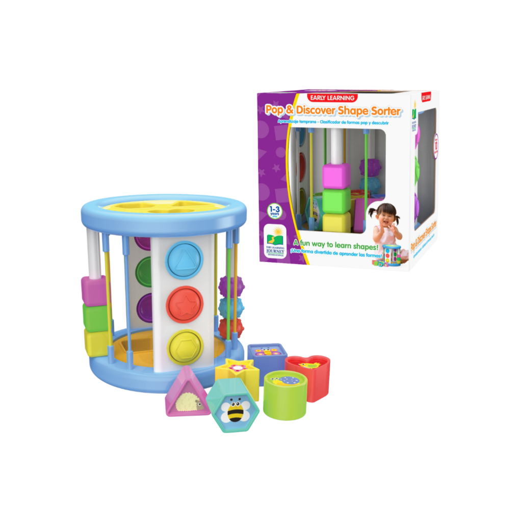 The Learning Journey Pop & Discover Shape Sorter