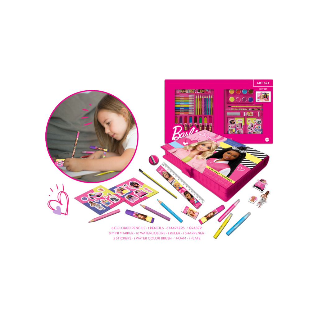 Barbie Art Set