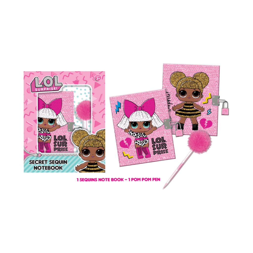 Lol Surprise Secret Sequin Notebook