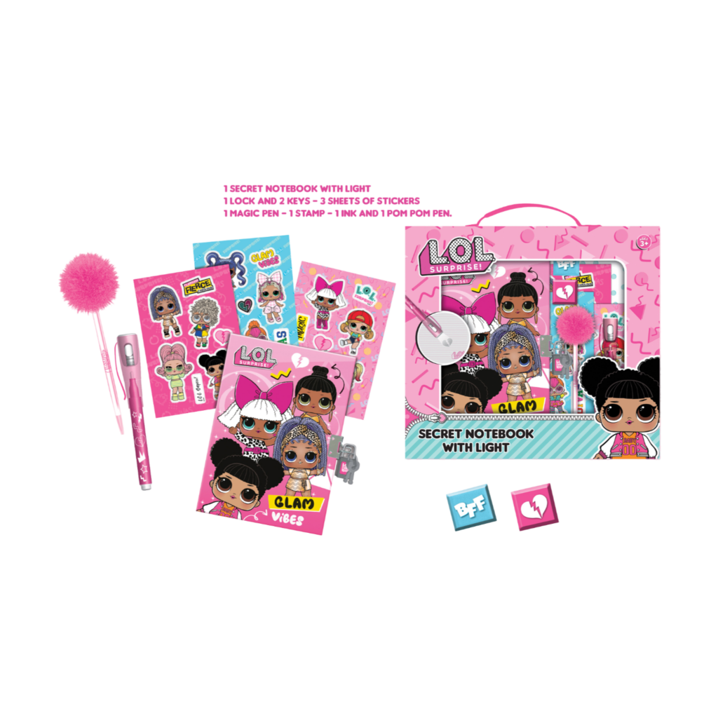 Lol Surprise Secret Notebook With Light