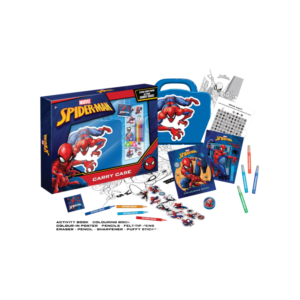 Marvel Spiderman Carry Case Activity