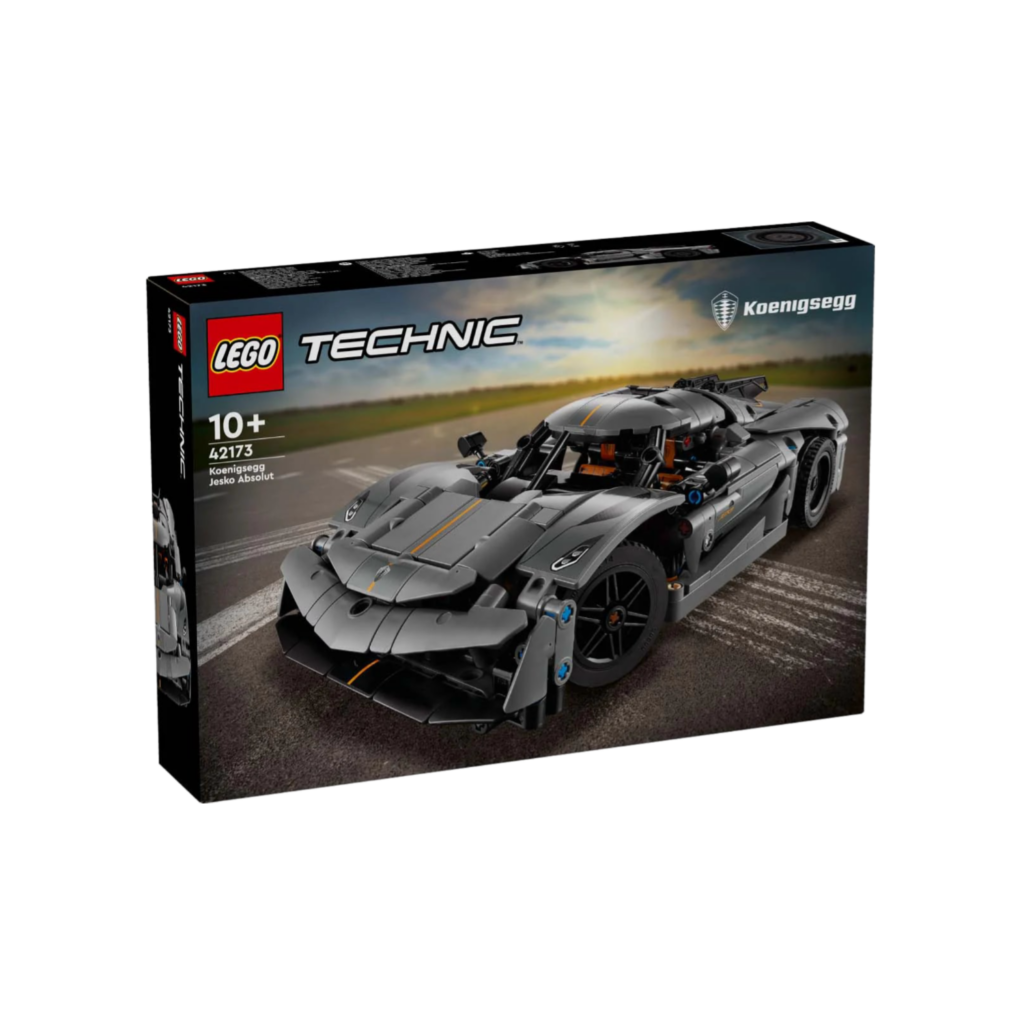 Lego Technic 42173 Koenigsegg Jesko Absolut Grey Hypercar