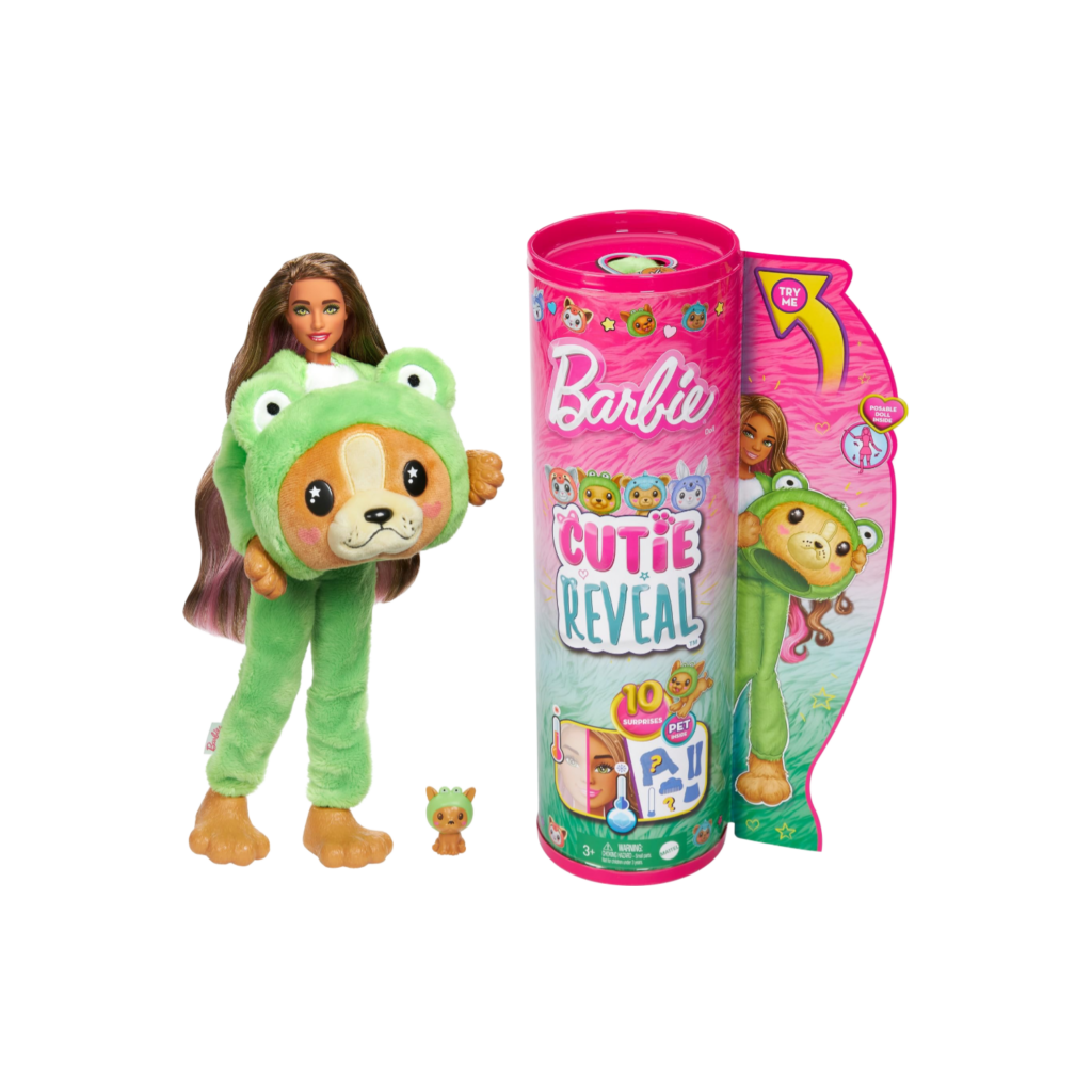 Mattel Barbie Cutie Reveal  Costume Cuties Series - Dog In Frog