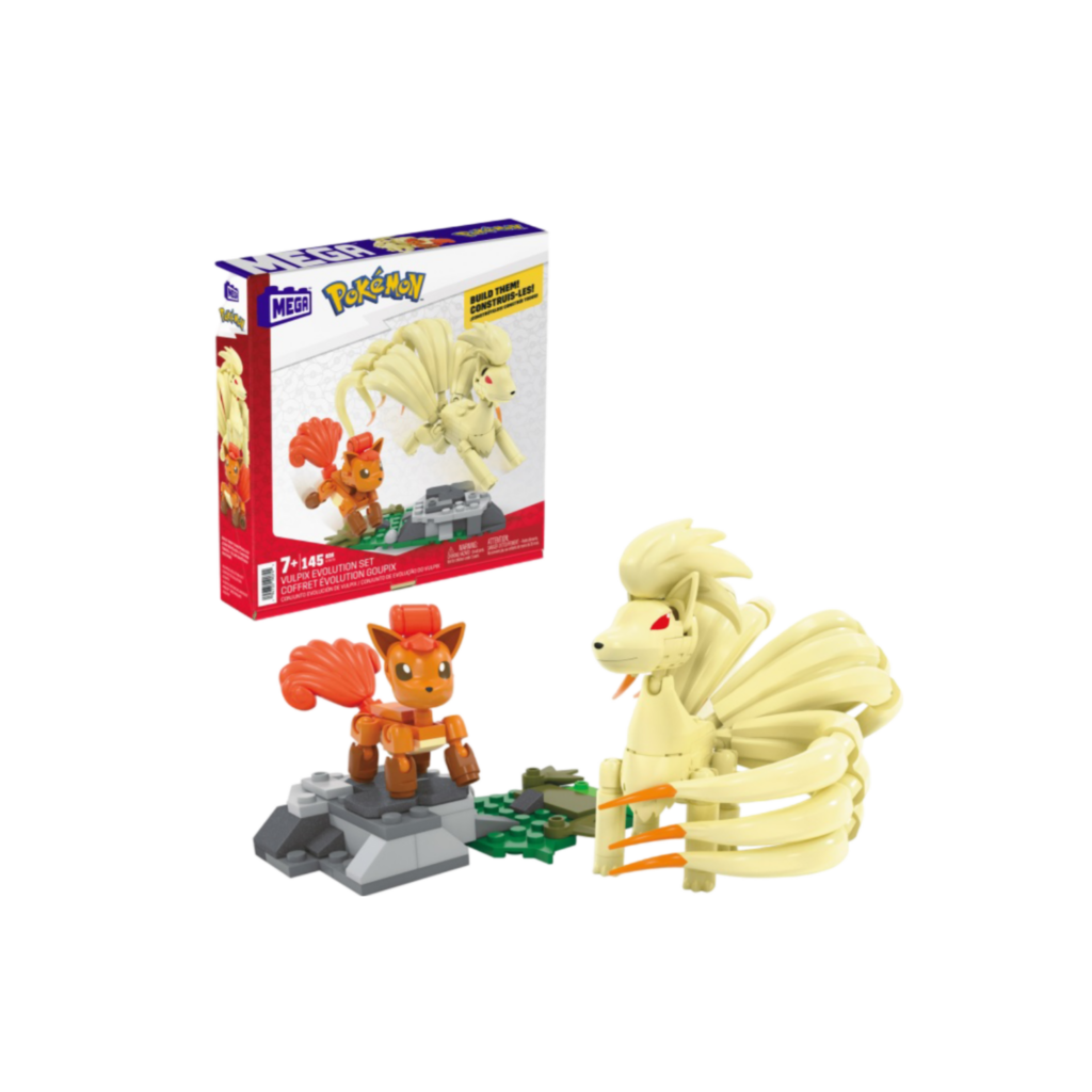 Mattel Mega Bloks Pokemon Core - Vulpix Evolution Set