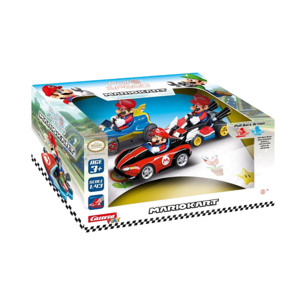 Carrera Pull N Speed Mario Kart Mario Collectors