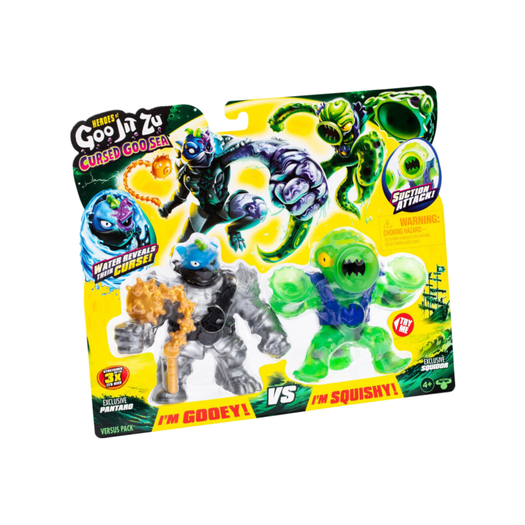 Goo Jit Zu Cgs S10 Versus Pack Pantaro Vs Squidor