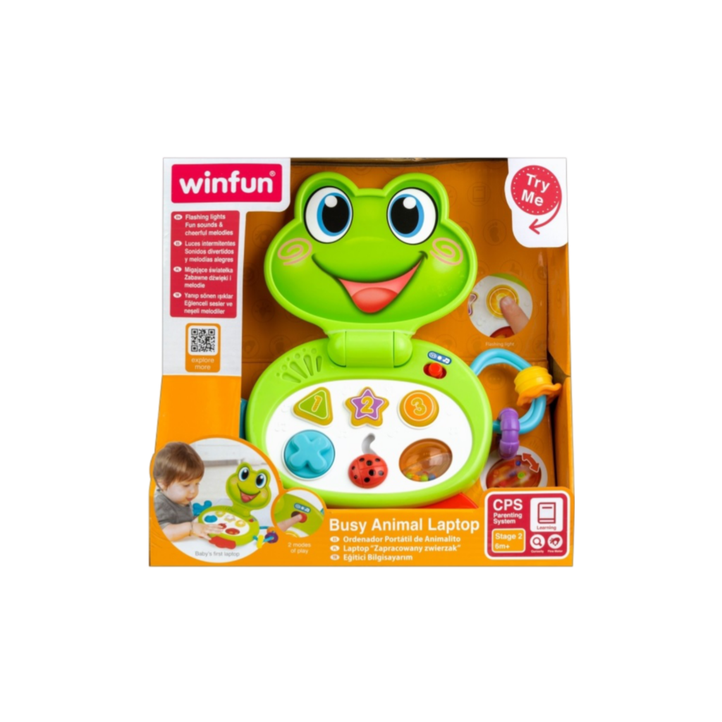 Winfun Busy Animal Laptop - Froggy