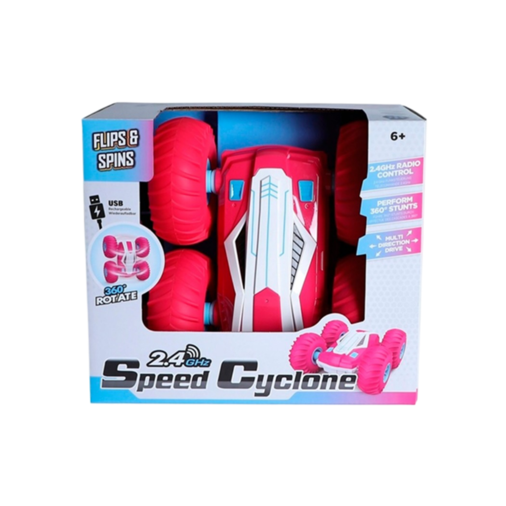 Sam Toys  Double Sided Gyroscope Stunt Car - Pink