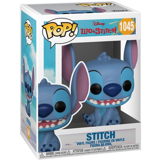 Funko Pop! Disney:Lilo & Stitch-Smiling Seated Stitch
