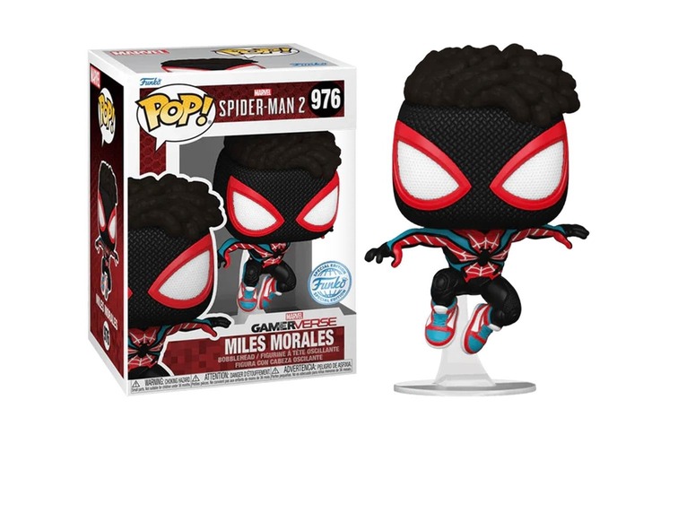 Funko Pop! Marvel: Spiderman 2 - Miles Morales ( Evolved Suit)
