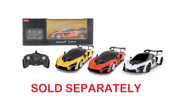 Rastar R/C 1:18 Mclaren Senna  - Yellow/Orange/White