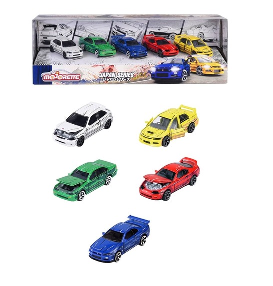 Majorette Japan Series 5 Pieces Giftpack