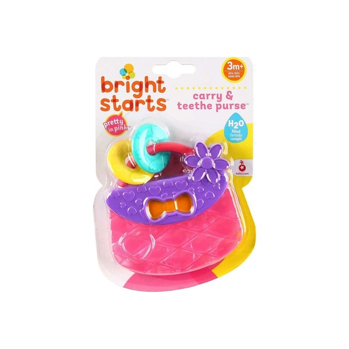 Bright Starts Rattle & Shake Barbell Toy - Green