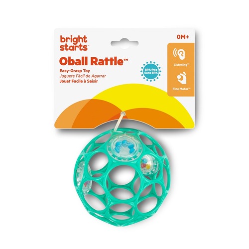 Bright Starts Teal Oball Rattle