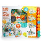 Bright Starts  Neutral 5-In-1 Ball Pit Gym Refresh