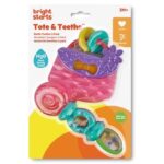 Bright Starts  Tote & Teethe Rattle Teether 2-Pack