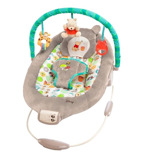 Bright Starts  Winnie The Pooh Dots & Hunny Pots Bouncer