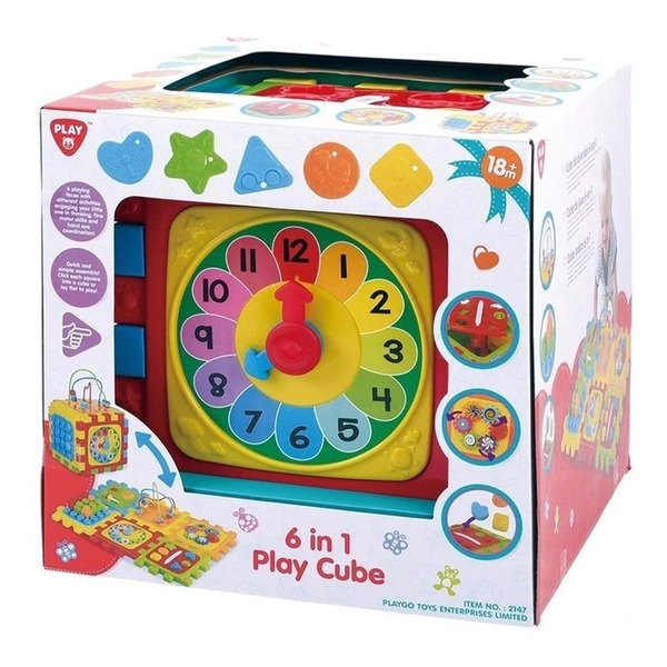 Playgo 6-In-1 Playcube