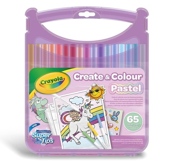 Crayola Pastel - Create And Color Art Case