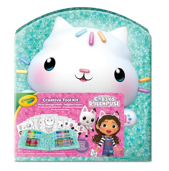 Crayola Coloring Case 40Ct, Gabbys Dollhouse