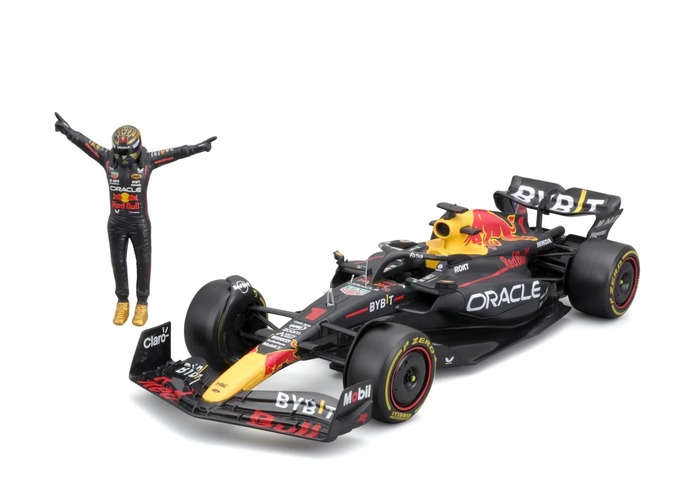 Bburago 1:24 Formula F1 - Oracle Red Bull Rb19 With Driver Figure