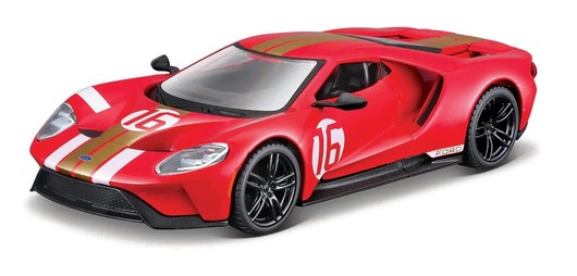 Bburago 1:32 Race - Assorted 12 Pieces In Dispenser