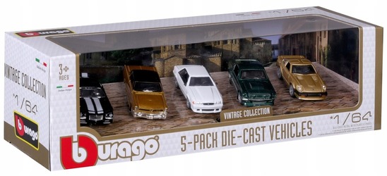 Bburago 1:64 Bburago 5-Pack