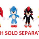 Jakks Pacific Sonic The Hedgehog 3 Movie Basic Plush 9" Assorted 4