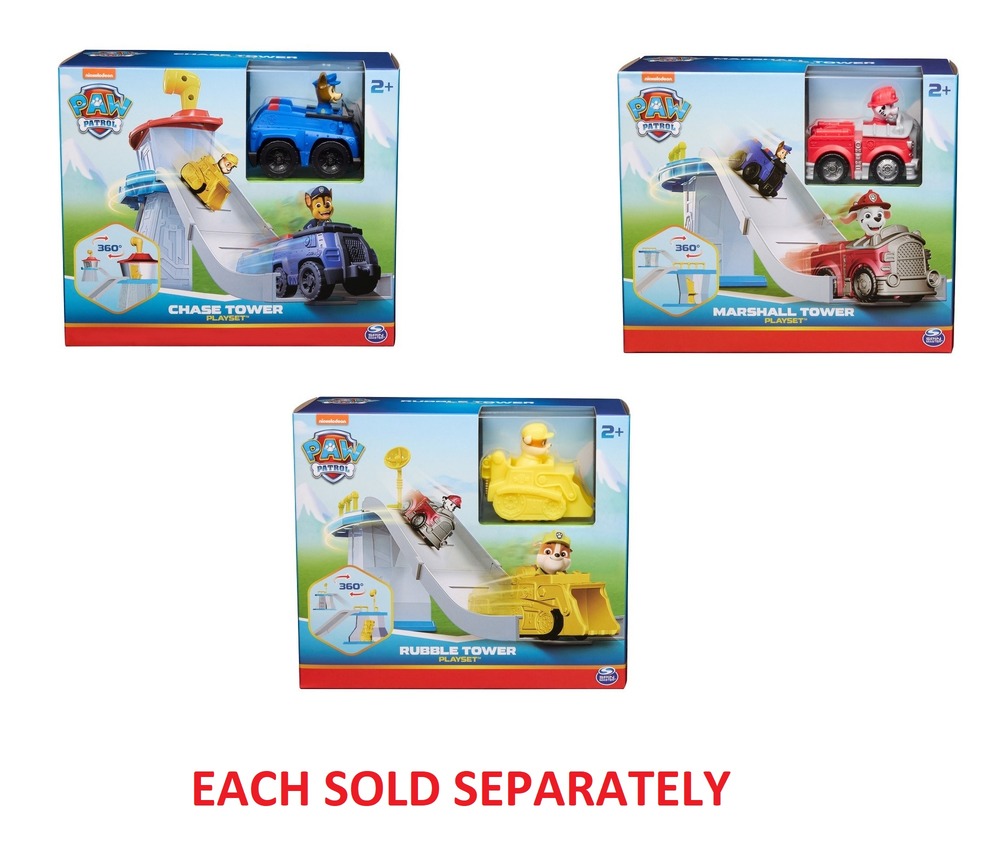 Paw Patrol Tower Playset Mini Assortedvalue