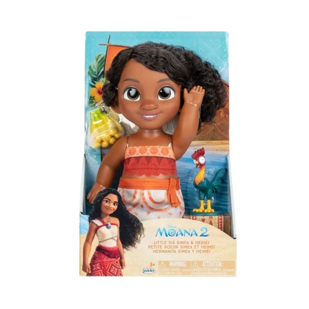 Jakks Pacific Moana 2 Young Character With Hei Hei