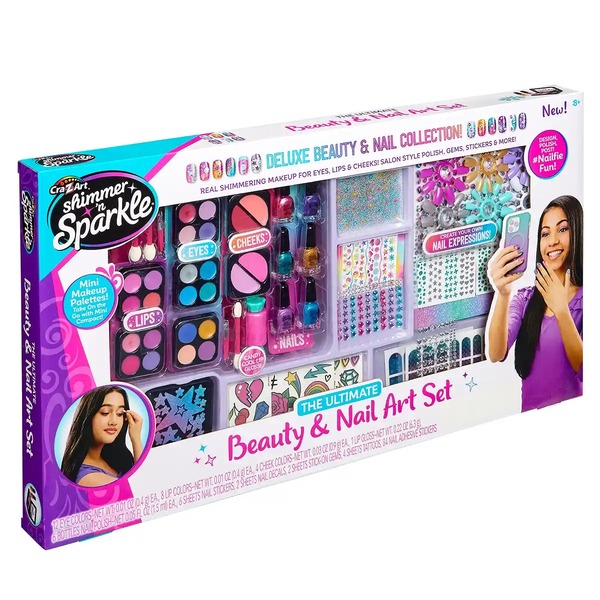 Cra-Z-Art Shimmer N' Sparkle Ultimate Beauty & Nail Art Set