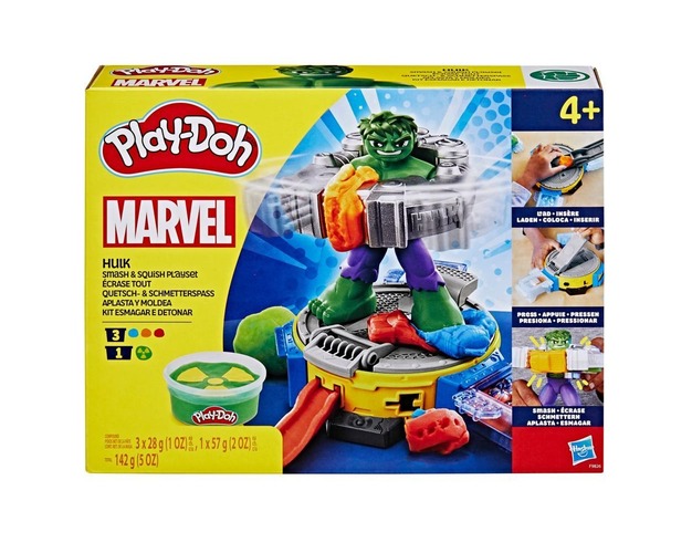 Hasbro Play-Doh Hulk Smash And Squish